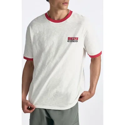 Brooklyn Industries Logo Graphic T-shirt In White