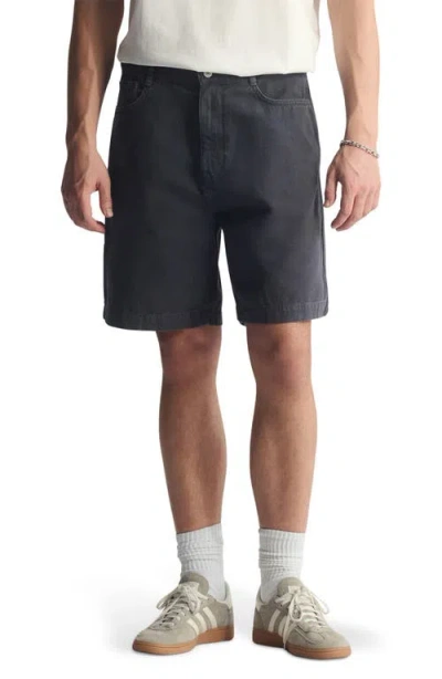 Brooklyn Industries Loose Fit Carpenter Shorts In Gray