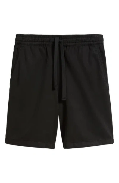 Brooklyn Industries Loose Fit Woven Drawstring Shorts In Black