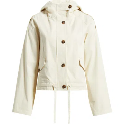 Brooklyn Industries Short Hooded Jacket In Neutral