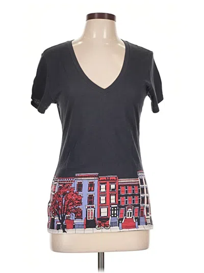 Pre-owned Brooklyn Industries Short Sleeve T-shirt In Gray