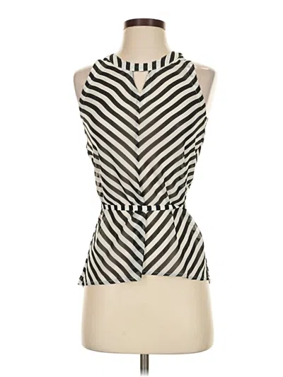 Pre-owned Brooklyn Industries Sleeveless Blouse In Ivory