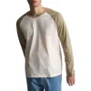 Brooklyn Industries Slub Cotton Long Sleeve T-shirt In Multi