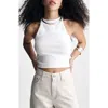 Brooklyn Industries Solid Rib Tank In White