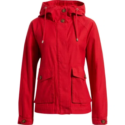 Brooklyn Industries Tango Hooded Jacket In Red