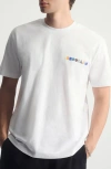 Brooklyn Industries Water Tower Graphic T-shirt In White