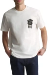 Brooklyn Industries Water Tower Graphic T-shirt In White