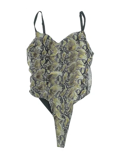 Pre-owned Brooklyn Karma Bodysuit In Green