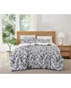 Brooklyn Loom Ava Floral Comforter Set In Blue