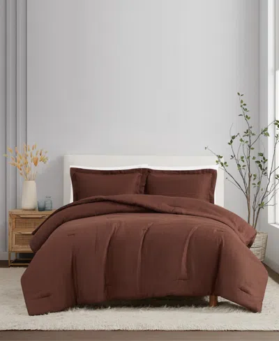Brooklyn Loom Brookyln Loom Flax Linen 3-pc. Comforter Set, Full/queen