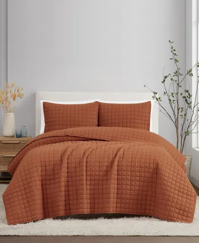 Brooklyn Loom Brookyln Loom Flax Linen 3-pc. Quilt Set, Full/queen