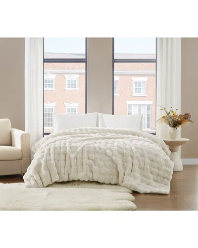 Brooklyn Loom Bubble Ivory Blanket
