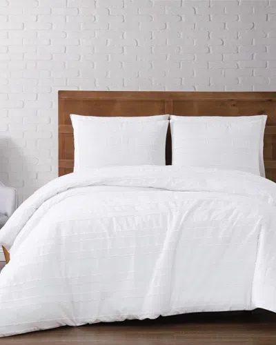 Brooklyn Loom Carlisle Stripe 3pc Duvet Cover Set