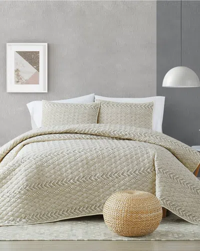 Brooklyn Loom Chase Quilt Set In Black