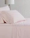 Brooklyn Loom Classic Cotton Sheet Set In Pink