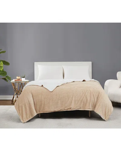 Brooklyn Loom Corduroy Blanket In Neutral