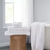 Brooklyn Loom Cotton Tencel 6-pc. Bath Towel Set In White