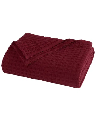 Brooklyn Loom Cotton Waffle Blanket In Multi