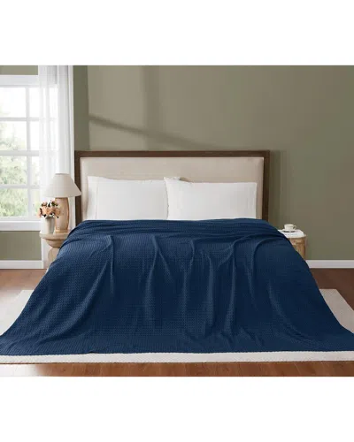Brooklyn Loom Cotton Waffle Family Blanket In Multi