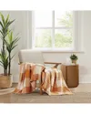 Brooklyn Loom Dusted Plaid Throw In Brown
