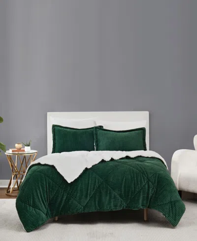 Brooklyn Loom Essential Corduroy 3-pc. Comforter Set, King