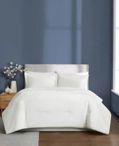 Brooklyn Loom Essential Cotton 3 Piece Comforter Sets In Blue