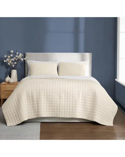 Brooklyn Loom Essential Cotton Quilt Set In Neutral