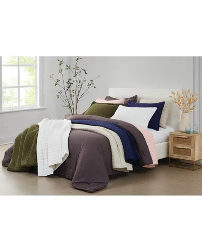 BROOKLYN LOOM BROOKLYN LOOM FLAX LINEN COMFORTER SET
