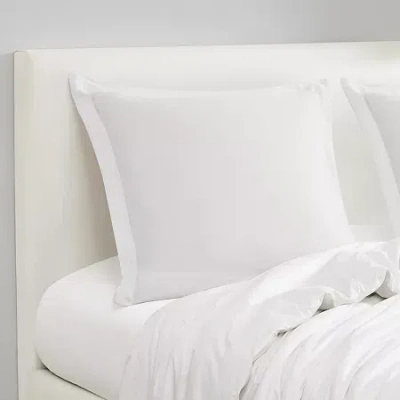 Brooklyn Loom Flax Linen Euro Sham In White