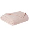 Brooklyn Loom Fluffy Throw In Blush