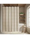 Brooklyn Loom Hayward Stripe Shower Curtain In Neutral