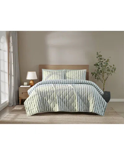 BROOKLYN LOOM BROOKLYN LOOM LEVI STRIPE QUILT SET