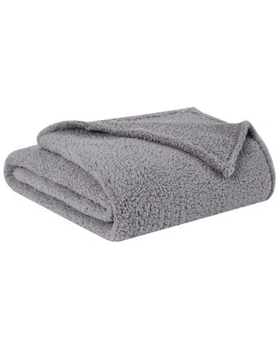 BROOKLYN LOOM BROOKLYN LOOM MARSHMALLOW SHERPA BLANKET
