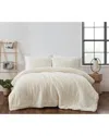 Brooklyn Loom Marshmallow Sherpa Comforter Set In Ivory