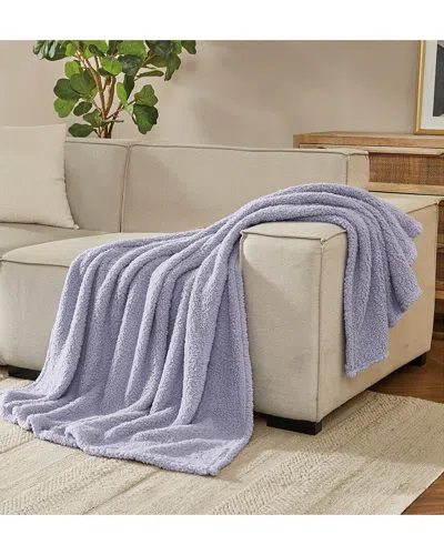 BROOKLYN LOOM BROOKLYN LOOM MARSHMALLOW SHERPA THROW