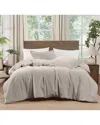 Brooklyn Loom Matte Cotton Velvet Comforter Set