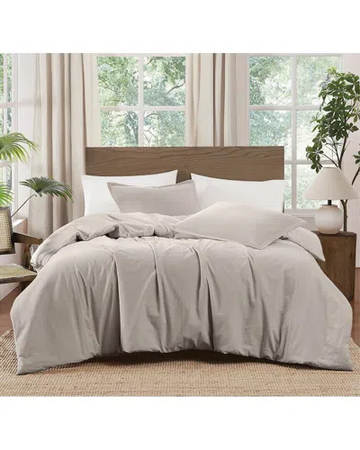 BROOKLYN LOOM BROOKLYN LOOM MATTE COTTON VELVET DUVET SET