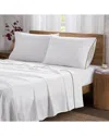 Brooklyn Loom Merrowed Edge Sheet Set In White