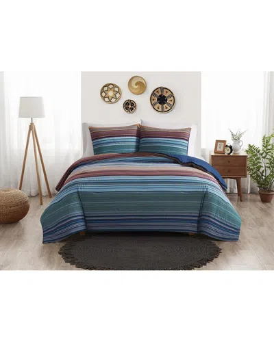 Brooklyn Loom Met Stripe Yarn Dye Comforter Set