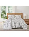 Brooklyn Loom Mila Floral Quilt Set