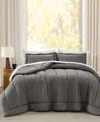 Brooklyn Loom Oversized Cotton Percale 3-pc. Comforter Set, Full/queen