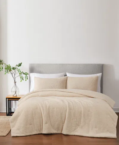 Brooklyn Loom Oversized Marshmallow Sherpa 3-pc. Comforter Set, Queen