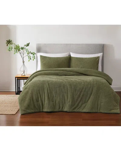 Brooklyn Loom Oversized Marshmallow Sherpa 3pc Comforter Set