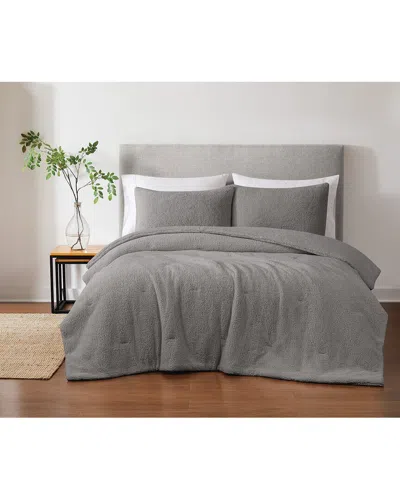 Brooklyn Loom Oversized Marshmallow Sherpa 3pc Comforter Set