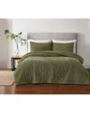 Brooklyn Loom Oversized Marshmallow Sherpa 3pc Comforter Set