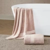 Brooklyn Loom Oversized Solid Turkish 2-pc. Bath Sheet In Pink