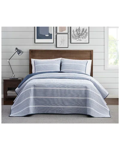 Brooklyn Loom Quilt Set In Blue