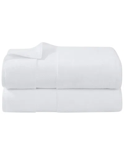Brooklyn Loom Set Of 2 Turkish Cotton Bath Sheets In White