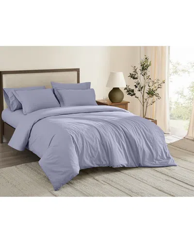 BROOKLYN LOOM BROOKLYN LOOM SOLID COTTON PERCALE DUVET SET