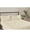 Brooklyn Loom Solid Cotton Percale Sheet Set